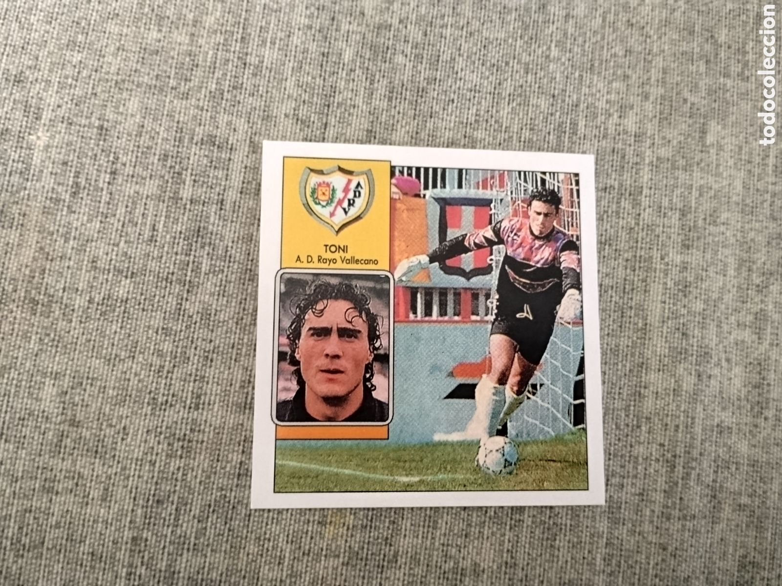 Cromos de f&uacute;tbol: ED. ESTE 1992 93 TONI - RAYO VALLECANO ( CROMO CUSTOM )