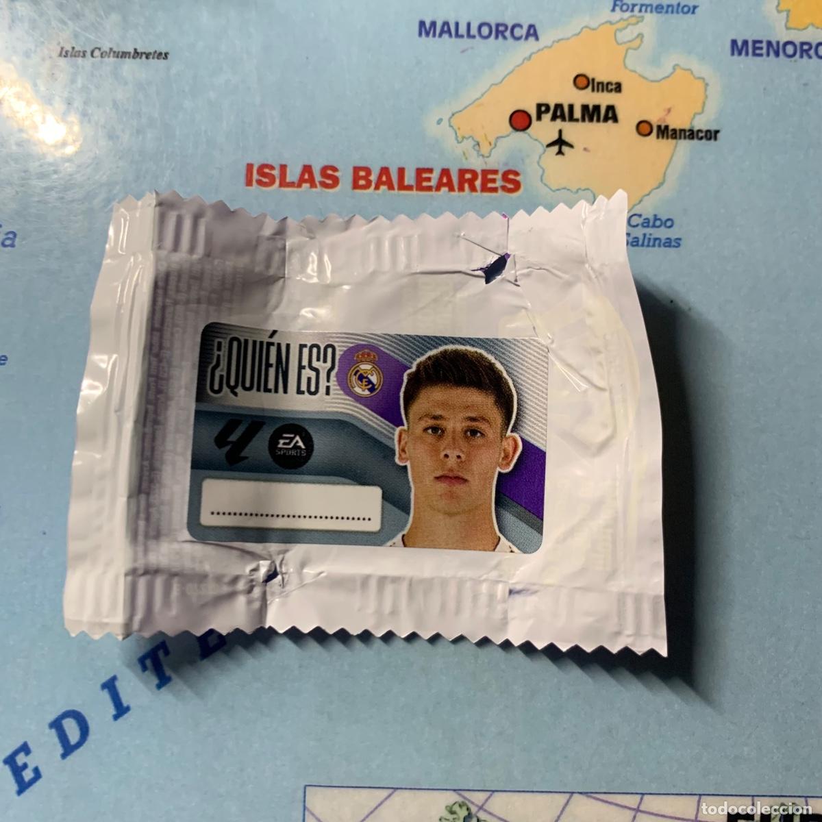 Cromos de f&uacute;tbol: Cromo chicle quien es Guler Del Real Madrid liga este 26-27 2026-2027