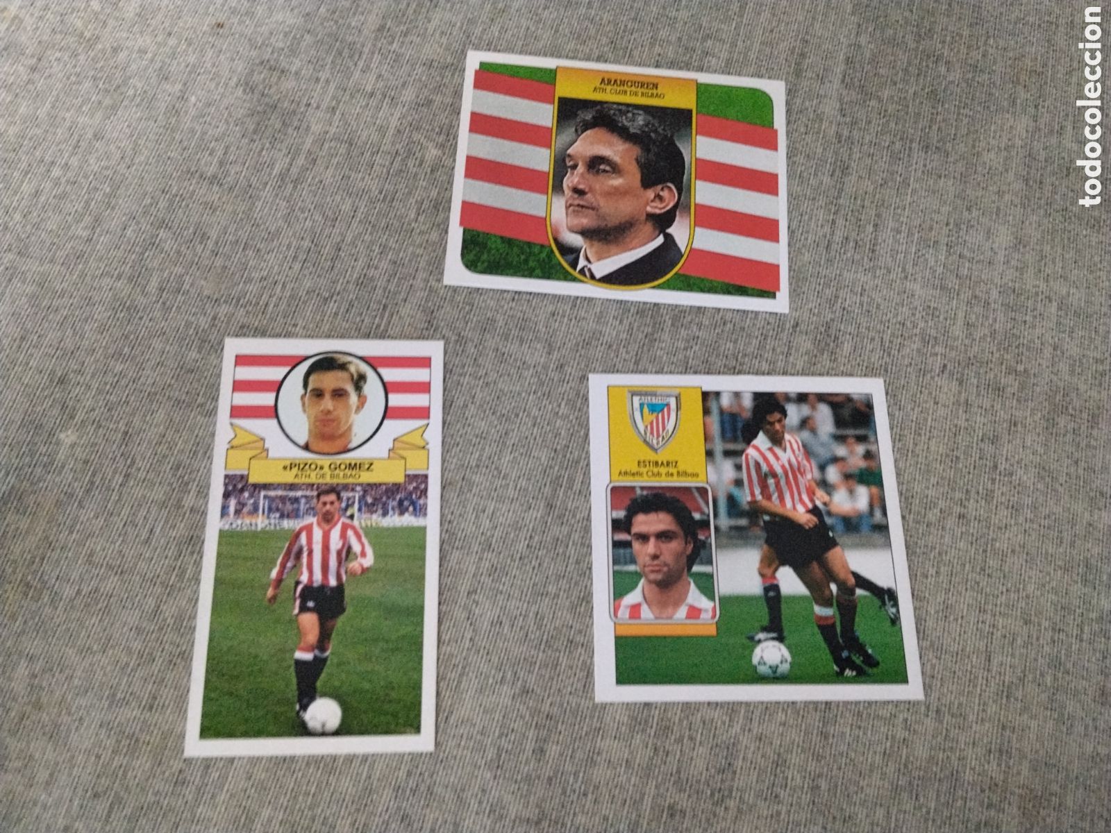 Cromos de f&uacute;tbol: ED. ESTE ( 3 CROMOS CUSTOM ) ATH. BILBAO