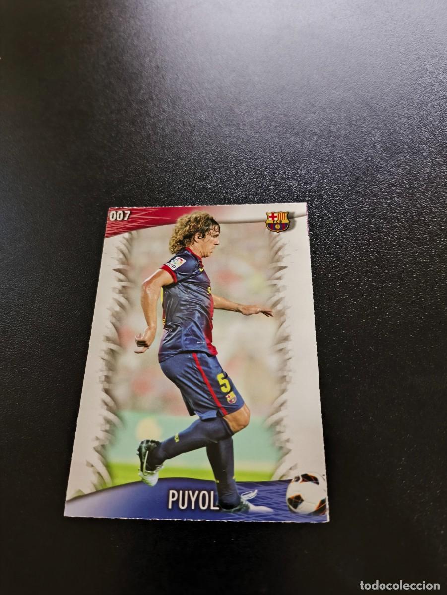 Cromos de f&uacute;tbol: 7 CARLES PUYOL BARCELONA MUNDICROMO LIGA 2013 2014 13 14 NO PANINI ESTE