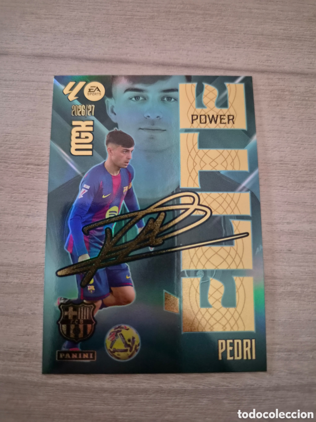 Cromos de f&uacute;tbol: P15 Elite Power Pedri Megacracks 26/27
