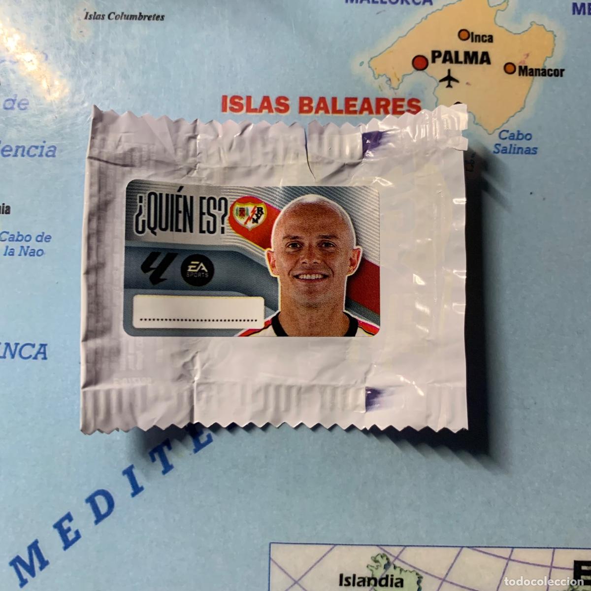 Cromos de f&uacute;tbol: Cromo chicle quien es Isi del Rayo Vallecano liga este 26-27 2026-2027