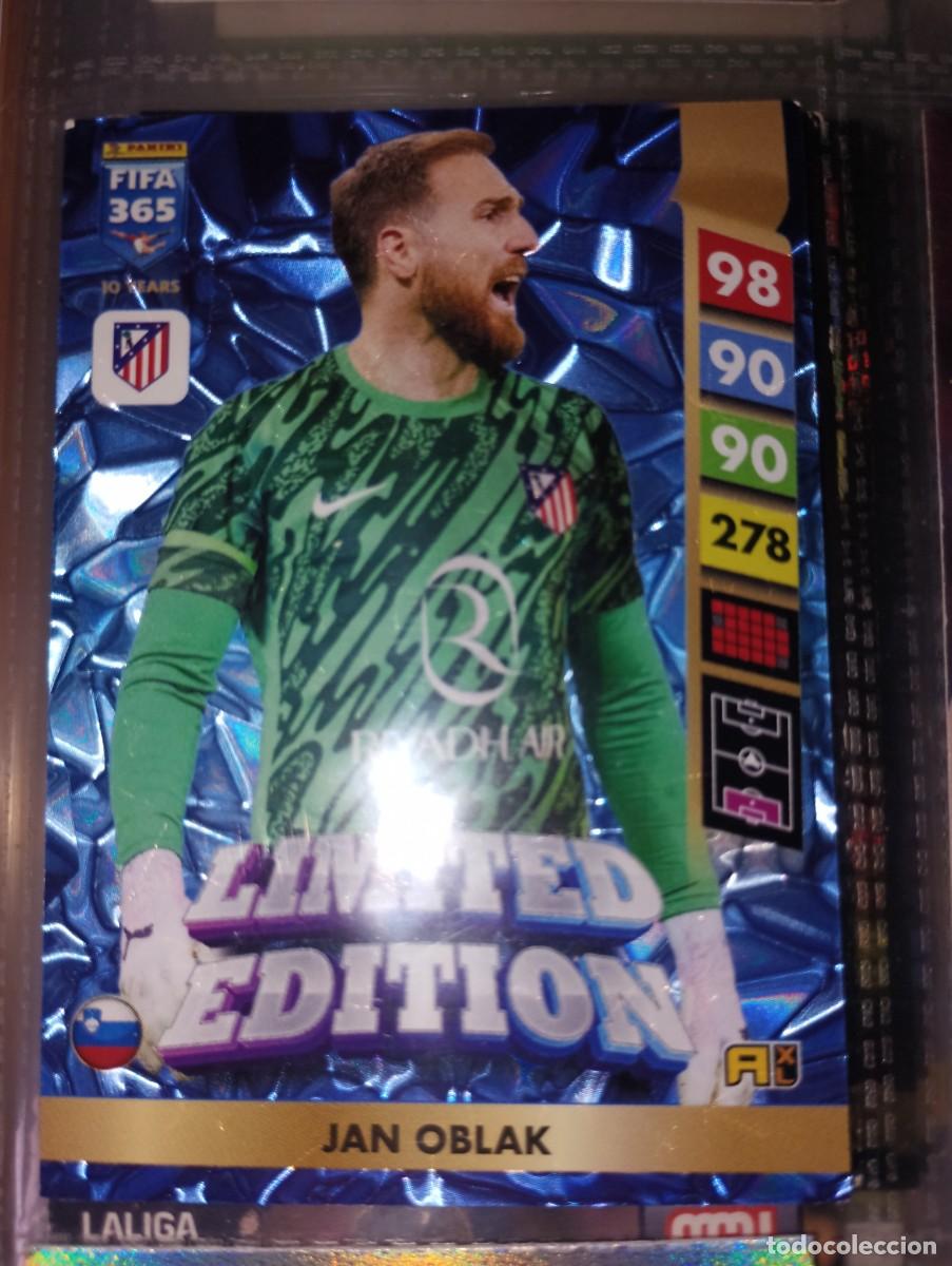 Fu&szlig;ball-Sticker: OBLAK AT MADRID ADRENALYN 2024 2025 FIFA 365 CROMO FUTBOL 24 25 - LIMITED EDITION