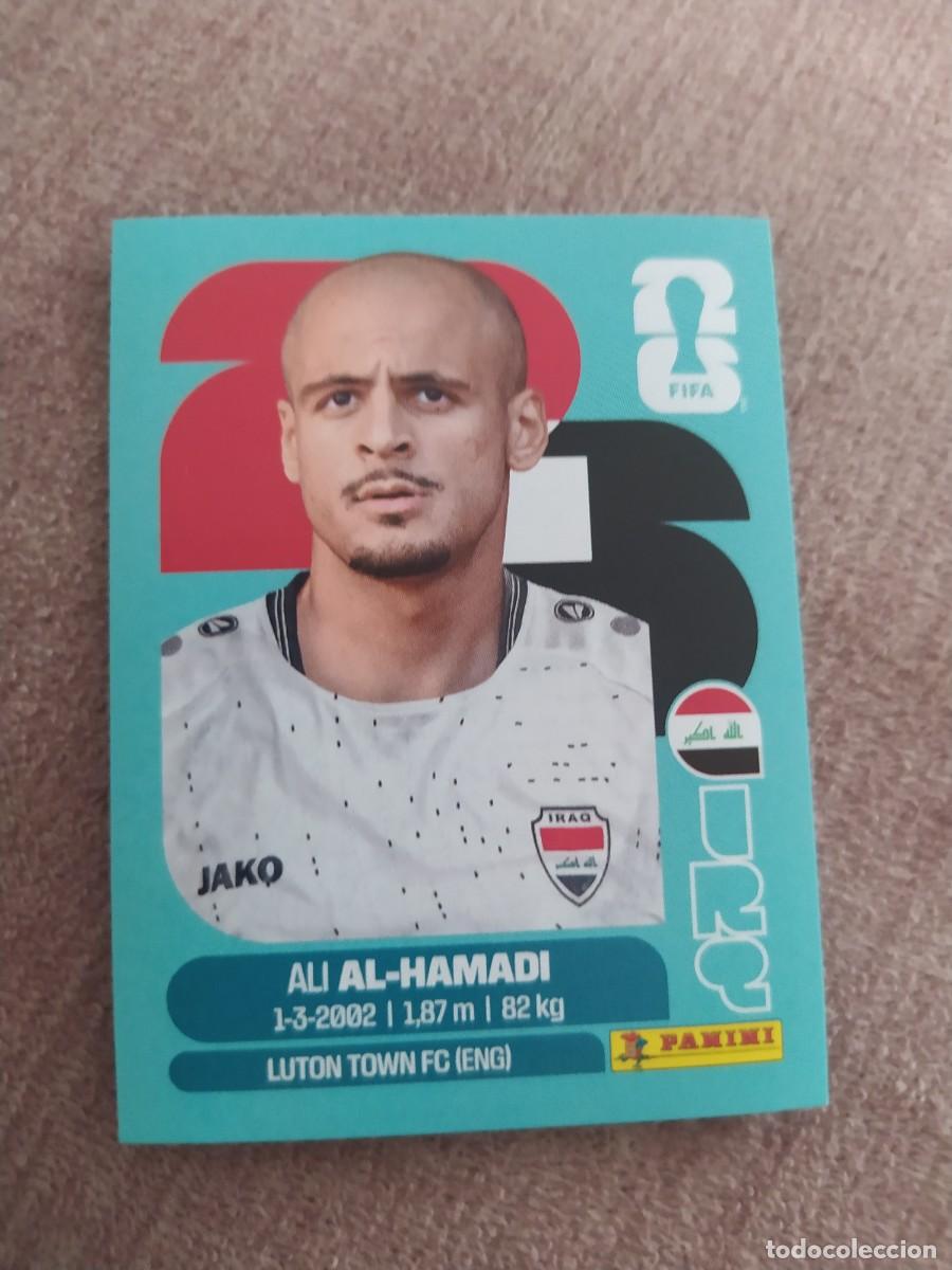 Cromos de f&uacute;tbol: IRQ 18 IRQ18 Ali AL-HAMADI Iraq Irak Mundial 2026 Panini