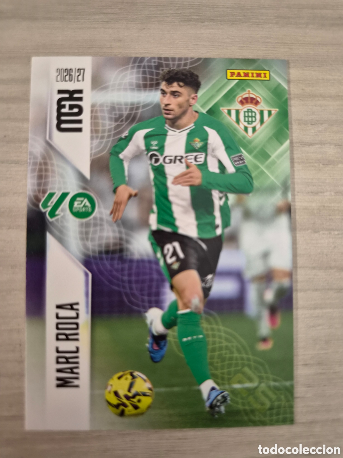 Cromos de f&uacute;tbol: N&deg;99 Betis Marc Roca Megacracks 26/27