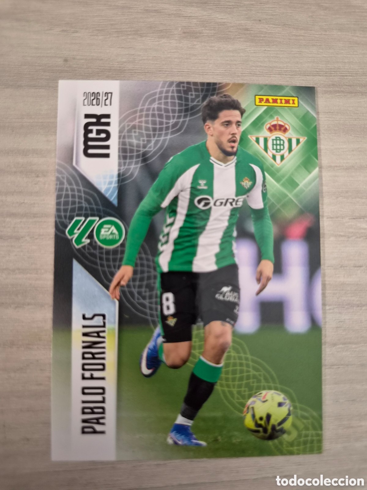 Cromos de f&uacute;tbol: N&deg;102 Betis Pablo Fornals Megacracks 26/27