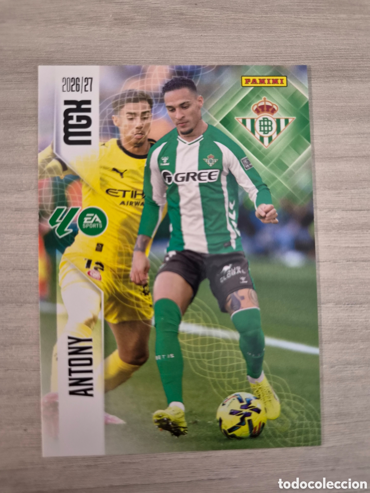 Cromos de f&uacute;tbol: N&deg;106 Betis Antony Megacracks 26/27