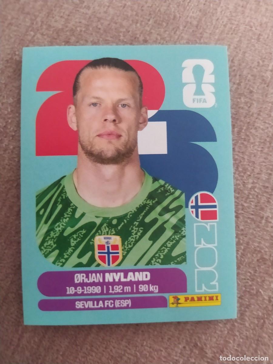 Cromos de f&uacute;tbol: NOR 02 NOR2 Orjan NYLAND 2 Noruega Mundial 2026 Panini