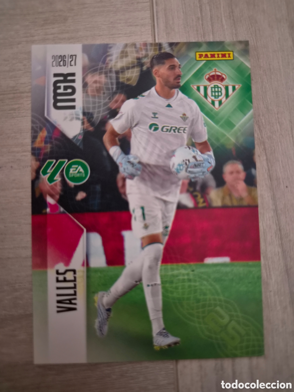 Cromos de Futebol: N&deg;92 Betis Valles Megacracks 26/27
