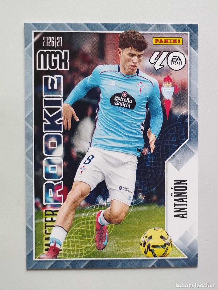 Cromos de Futebol: CROMO CARD 2026 2027 MEGACRACKS 27 26 MGK PANINI MASTER ROOKIE ANTA&Ntilde;ON 407 CELTA DE VIGO