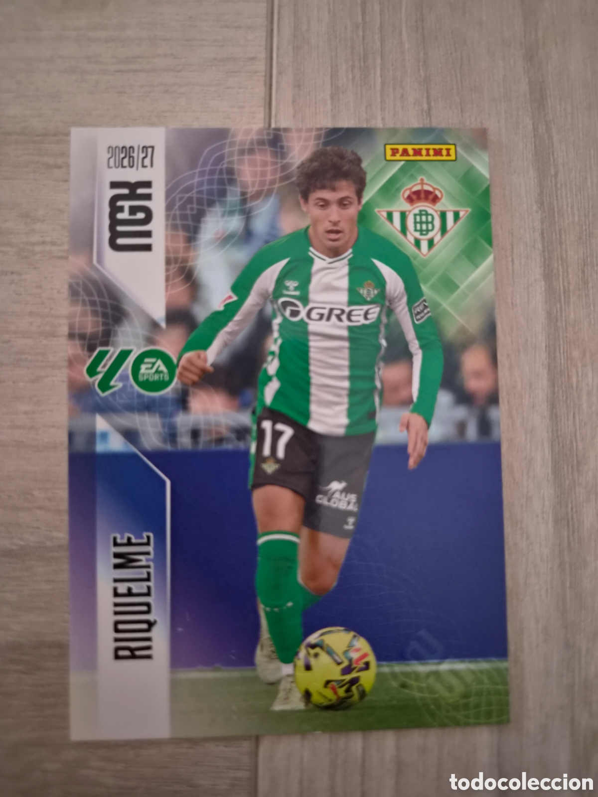 Cromos de Futebol: N&deg;105 Betis Riquelme Megacracks 26/27