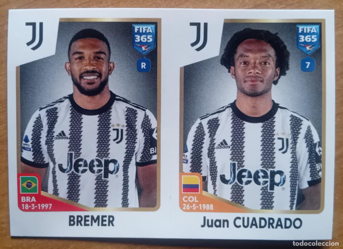 Cromos de f&uacute;tbol: Figurina Panini 2022-23 Cromo Fifa 365 2023 Bremer Cuadrado Juventus n 313