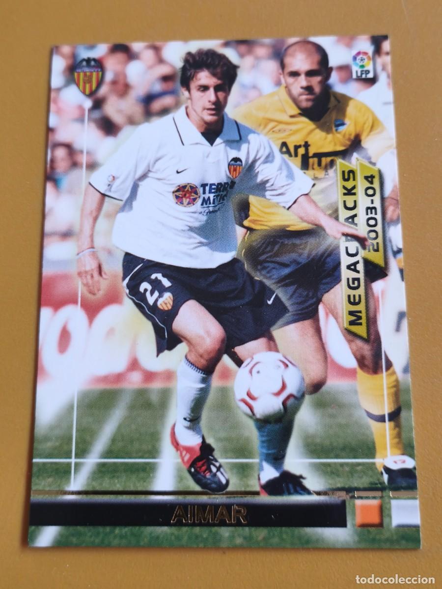 Cromos de f&uacute;tbol: aimar, 2003 04 megacracks