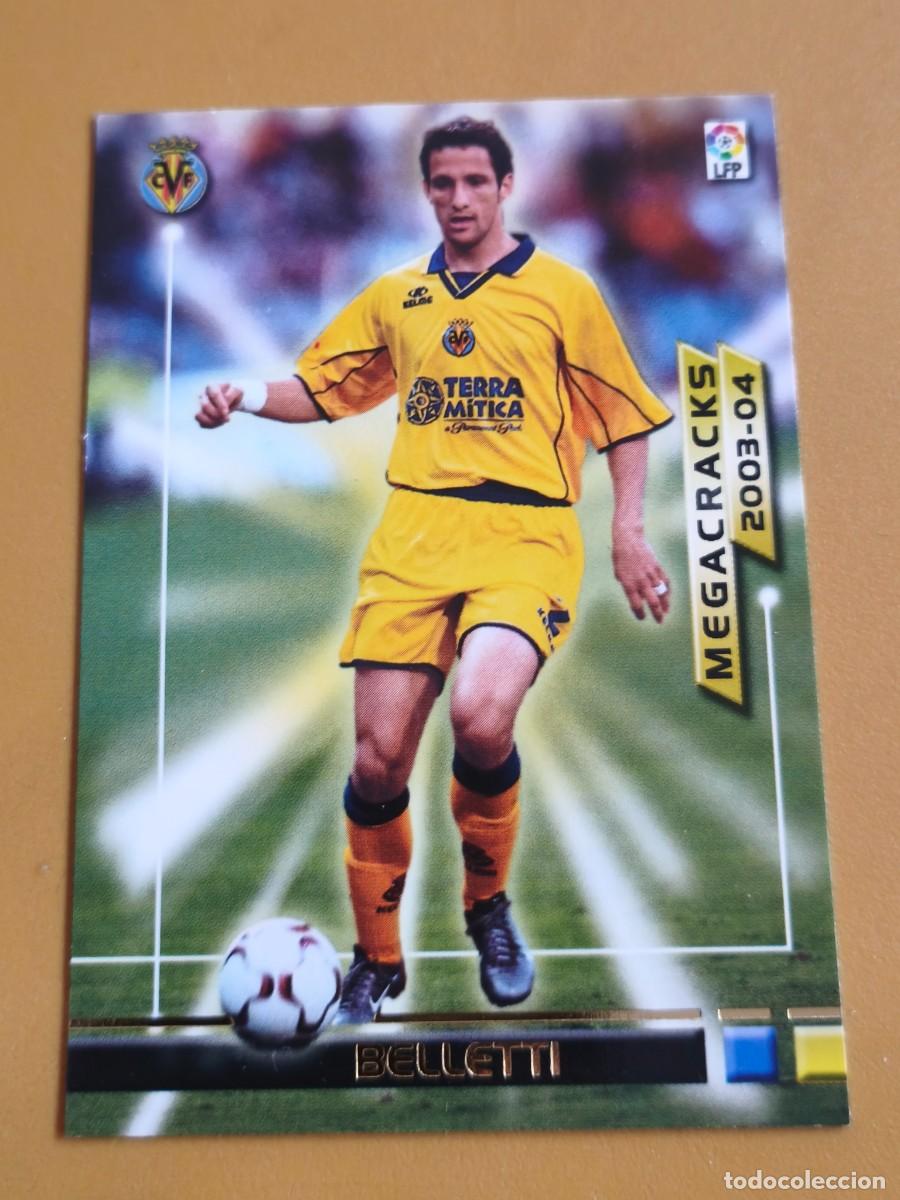 Cromos de f&uacute;tbol: belletti, 2003 04 megacracks