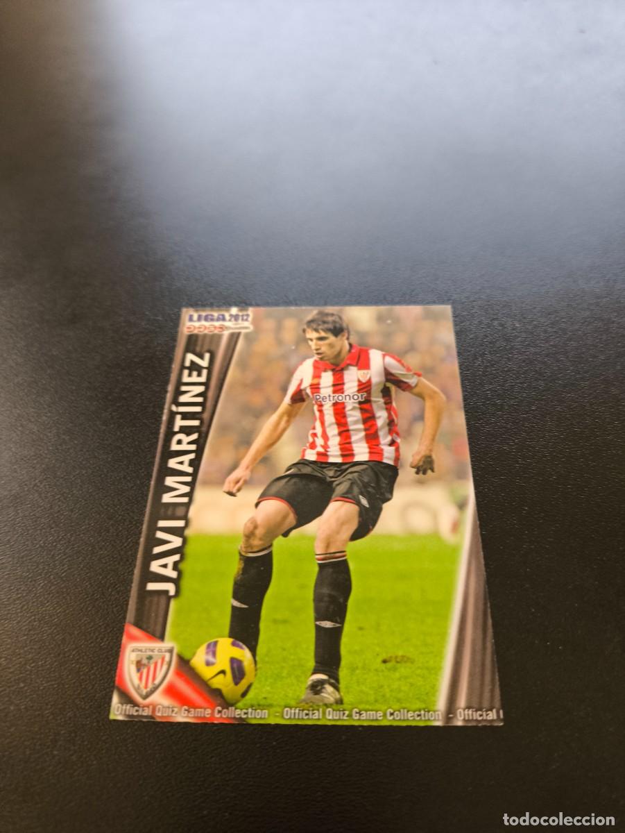 Cromos de f&uacute;tbol: 152 JAVI MARTINEZ ATHLETIC DE BILBAO MUNDICROMO LIGA 2011 2012 11 12 NO PANINI ESTE MEGACRACKS