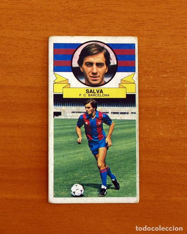 Cromos de f&uacute;tbol: F&uacute;tbol Club Barcelona - Salva - Ediciones Este Liga 1985-1986, 85-86 - Nunca pegado