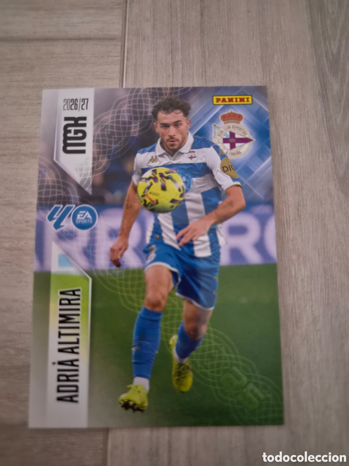 Cromos de f&uacute;tbol: N&deg;130 Deportivo La Coru&ntilde;a Adria Altimira Megacracks 26/27