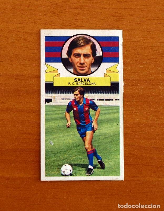 Cromos de f&uacute;tbol: F&uacute;tbol Club Barcelona - Salva - Ediciones Este Liga 1985-1986, 85-86