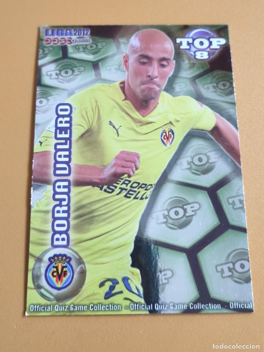 Cromos de f&uacute;tbol: borja valero, liga 2012 top