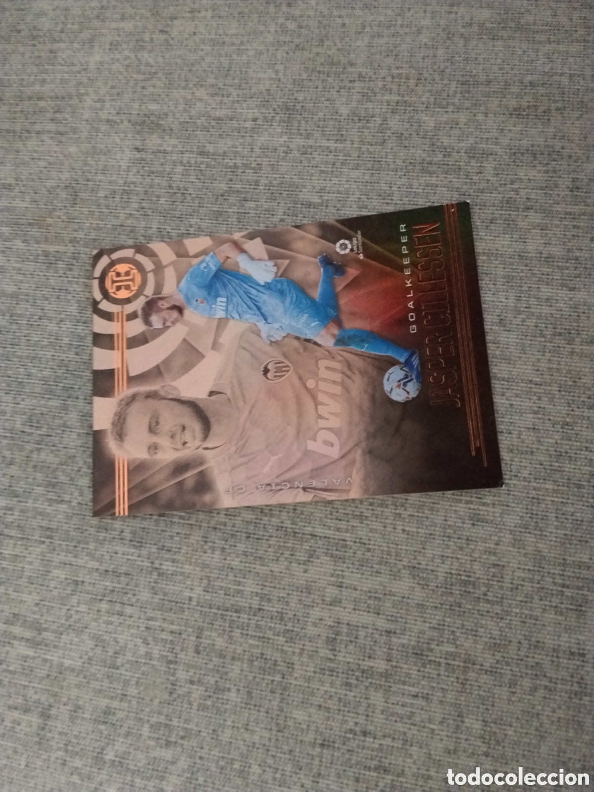 Cromos de f&uacute;tbol: CHRONICLES 2020 - 21 ( PANINI EDITADO EN USA ) jasper Cillesen - Valencia CF
