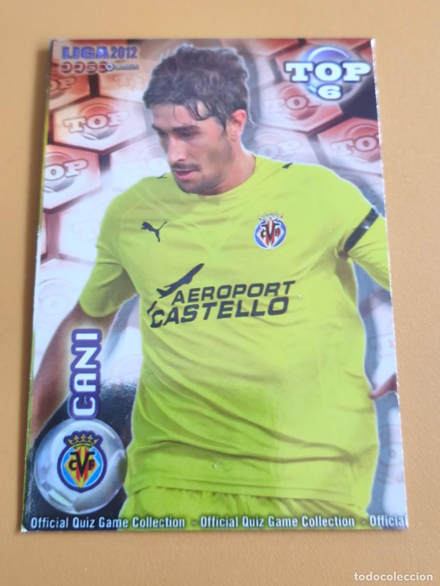 Cromos de f&uacute;tbol: cani, liga 2012 top.