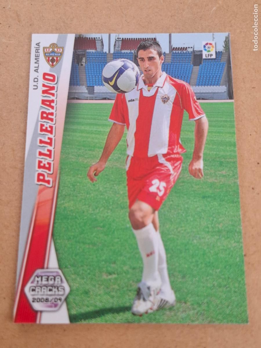 Cromos de f&uacute;tbol: MEGACRACKS 2008 2009 08 09 - PANINI - 8 PELLERANO - UD ALMER&Iacute;A