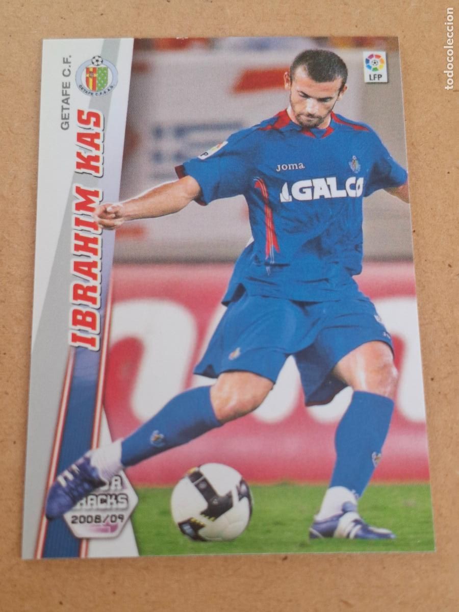 Cromos de f&uacute;tbol: MEGACRACKS 2008 2009 08 09 - PANINI - 132 IBRAHIM KAS - GETAFE CF