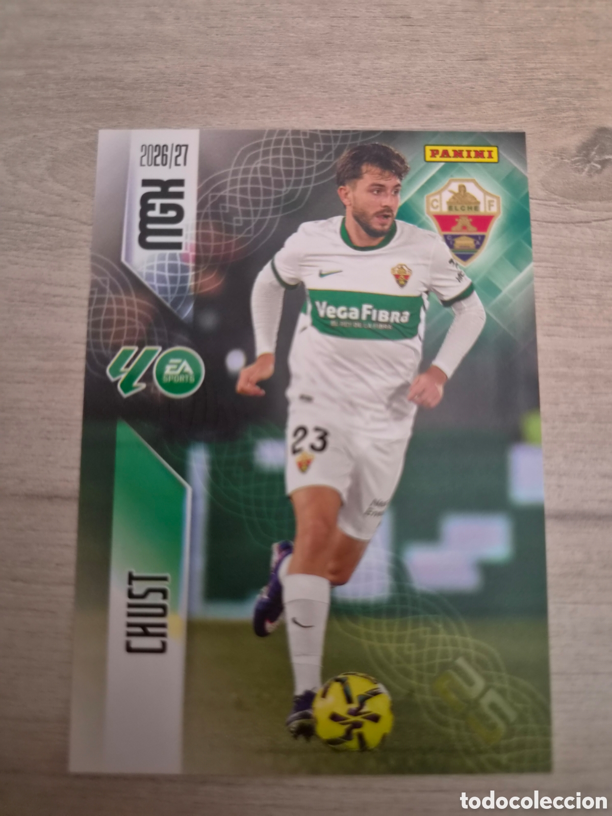Cromos de f&uacute;tbol: N&deg;149 Elche Chust Megacracks 26/27