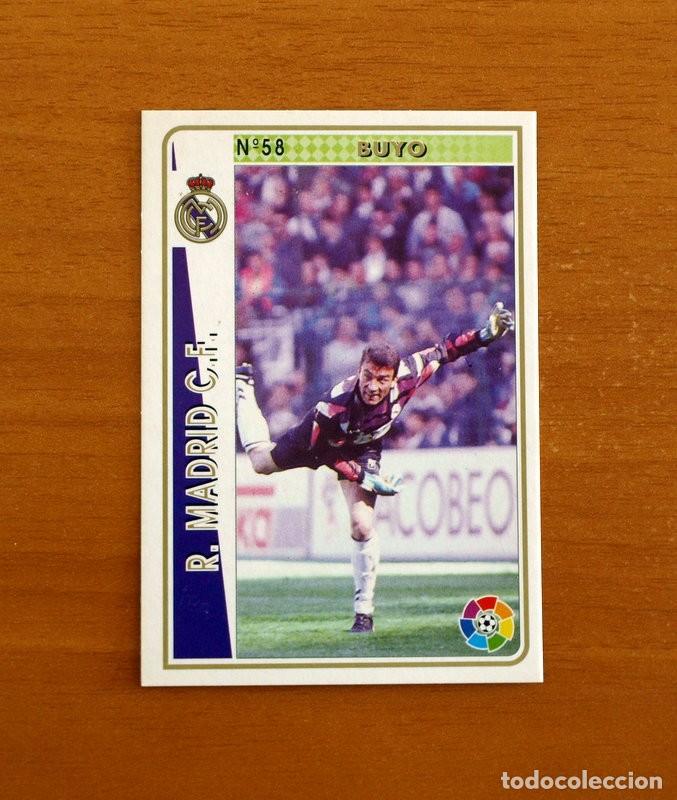 Cromos de f&uacute;tbol: Real Madrid -N&ordm; 58 Buyo -Mundicromo Las Fichas de la Liga 1994-1995-94-95