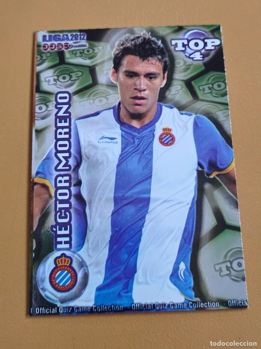 Cromos de f&uacute;tbol: hector moreno, liga 2012 top.