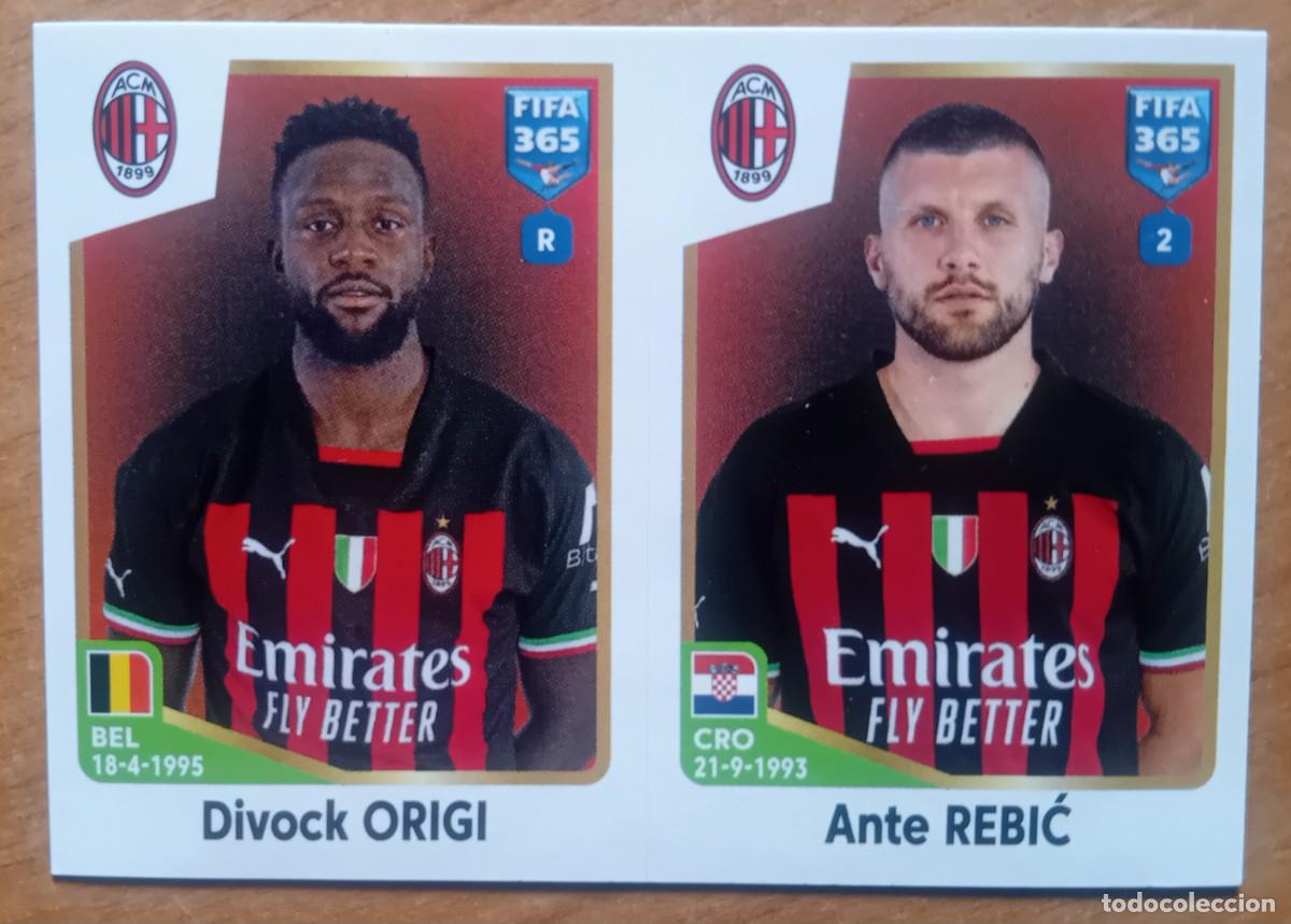 Cromos de f&uacute;tbol: Figurina Panini 2022-23 Cromo Fifa 365 2023 Origi Rebic AC Milan n 339