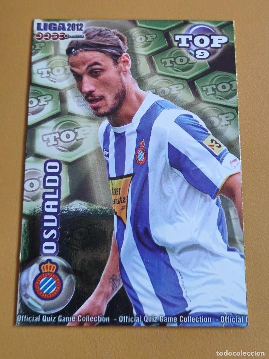 Cromos de f&uacute;tbol: osvaldo, liga 2012 top