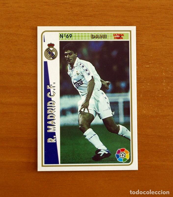 Cromos de f&uacute;tbol: Real Madrid -N&ordm; 69 Dani -&Uacute;ltima Hora -Mundicromo Las Fichas de la Liga 1994-1995-94-95