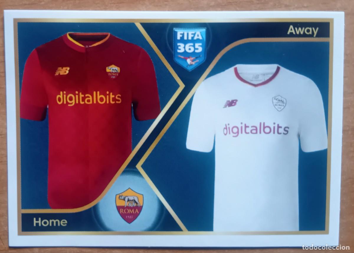 Cromos de f&uacute;tbol: Figurina Panini 2022-23 Cromo Fifa 365 2023 Maglia Kit Jersey Roma n 341