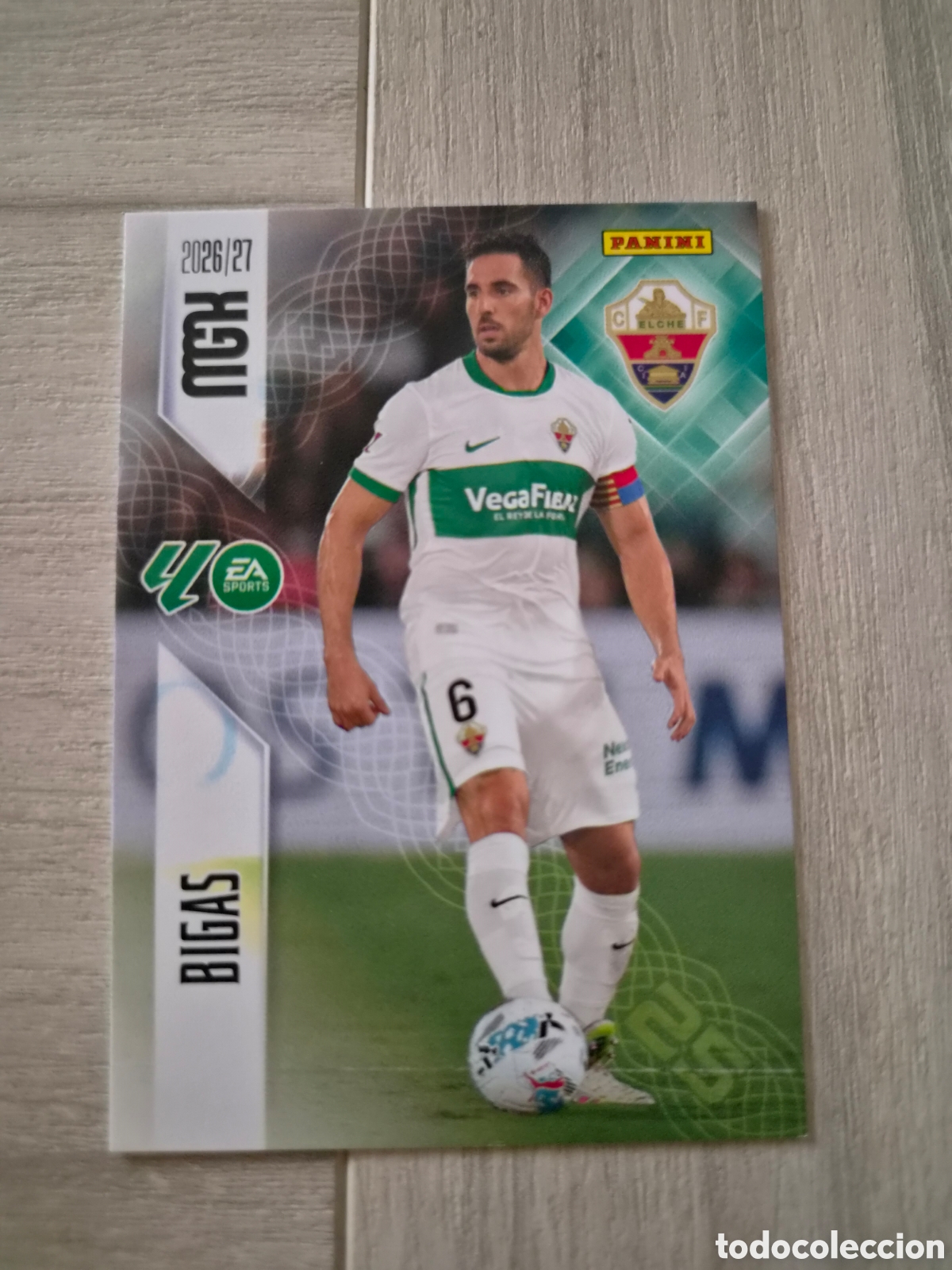 Cromos de f&uacute;tbol: N&deg;150 Elche Bigas Megacracks 26/27
