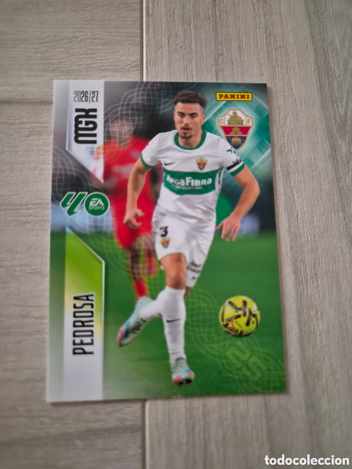 Cromos de f&uacute;tbol: N&deg;152 Elche Pedrosa Megacracks 26/27
