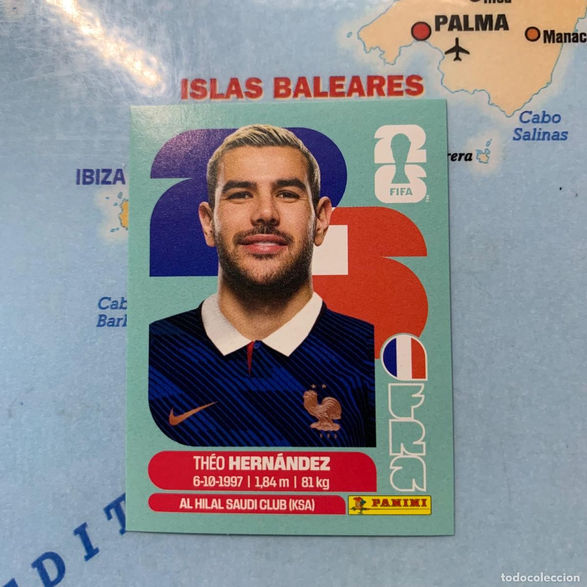 Cromos de f&uacute;tbol: Francia n&uacute;mero 3 cromo panini Mundial Fifa World Cup 2026