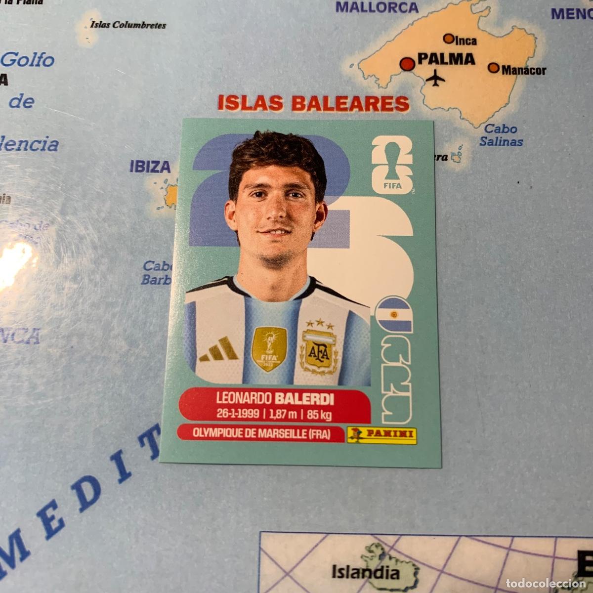 Cromos de f&uacute;tbol: Argentina n&uacute;mero 7 cromo panini Mundial Fifa World Cup 2026