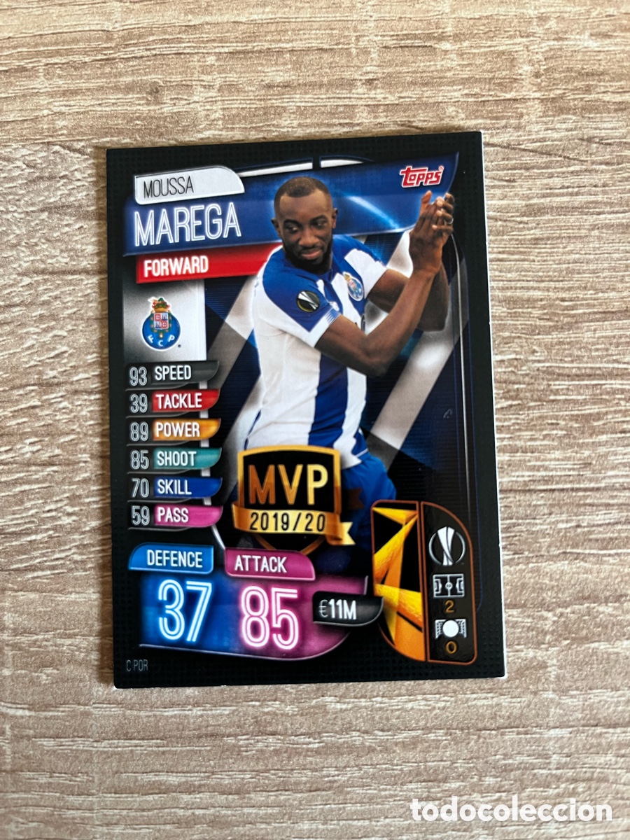 Cromos de Futebol: C POR MAREGA MPV 2019/20 MATCH ATTAX EXTRA FUTBOL TOPPS 2019 2020 19 20 OPORTO PORTO