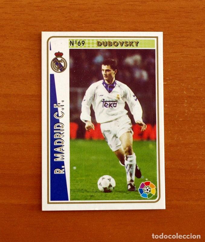 Cromos de Futebol: Real Madrid -N&ordm; 69 Dubovsky -Mundicromo Las Fichas de la Liga 1994-1995-94-95