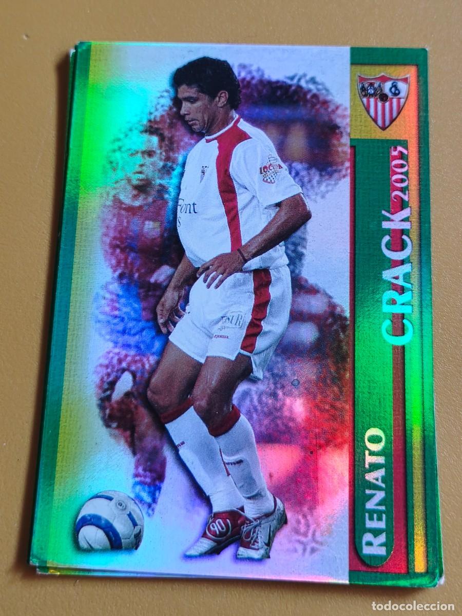 Cromos de f&uacute;tbol: renato, crack 2005 mundicromo