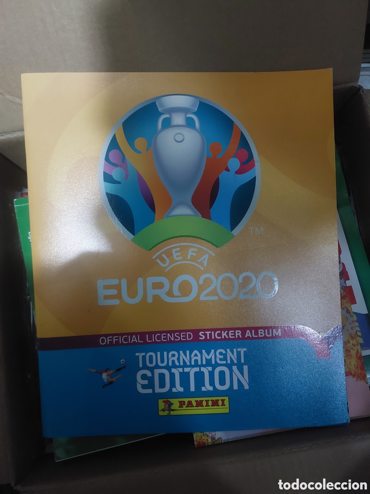 Cartes &agrave; collectionner de Football: Album vacio - Official Licensed Sticker Album - UEFA Euro 2020 20 Tournament Edition - Panini