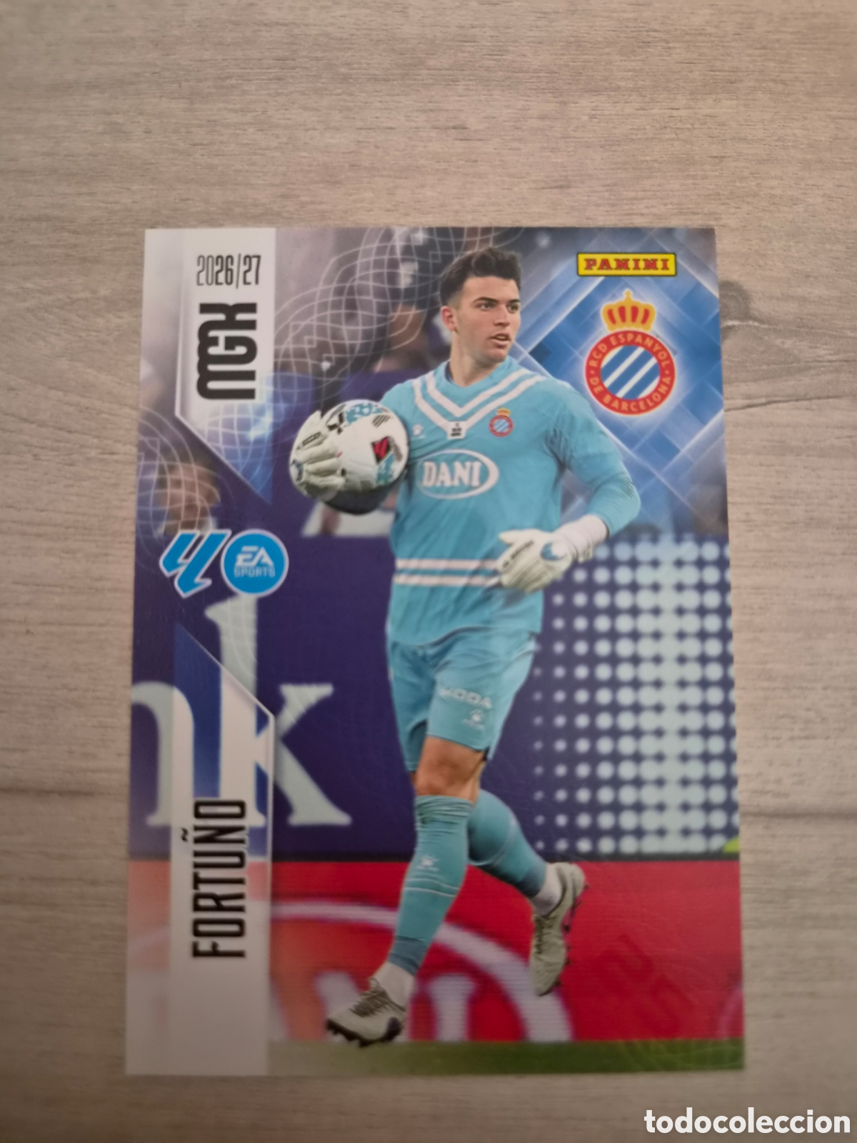 Cromos de f&uacute;tbol: N&deg;165 Espanyol Fortu&ntilde;o Megacracks 26/27