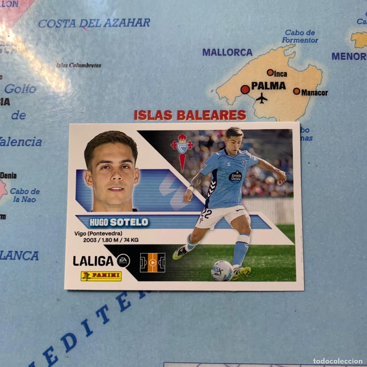 Cromos de f&uacute;tbol: Sotelo n&uacute;mero 14 del Celta cromo de la liga este 26-27 2026-2027