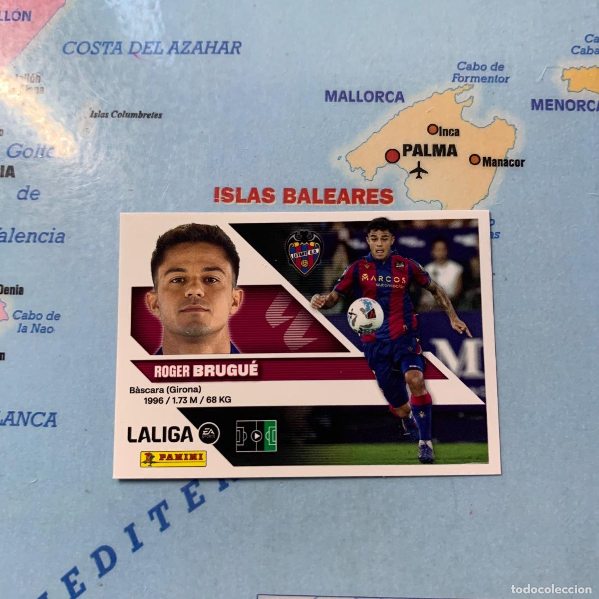 Cromos de f&uacute;tbol: Brugue n&uacute;mero 17 del Levante cromo liga este 26-27 2026-2027