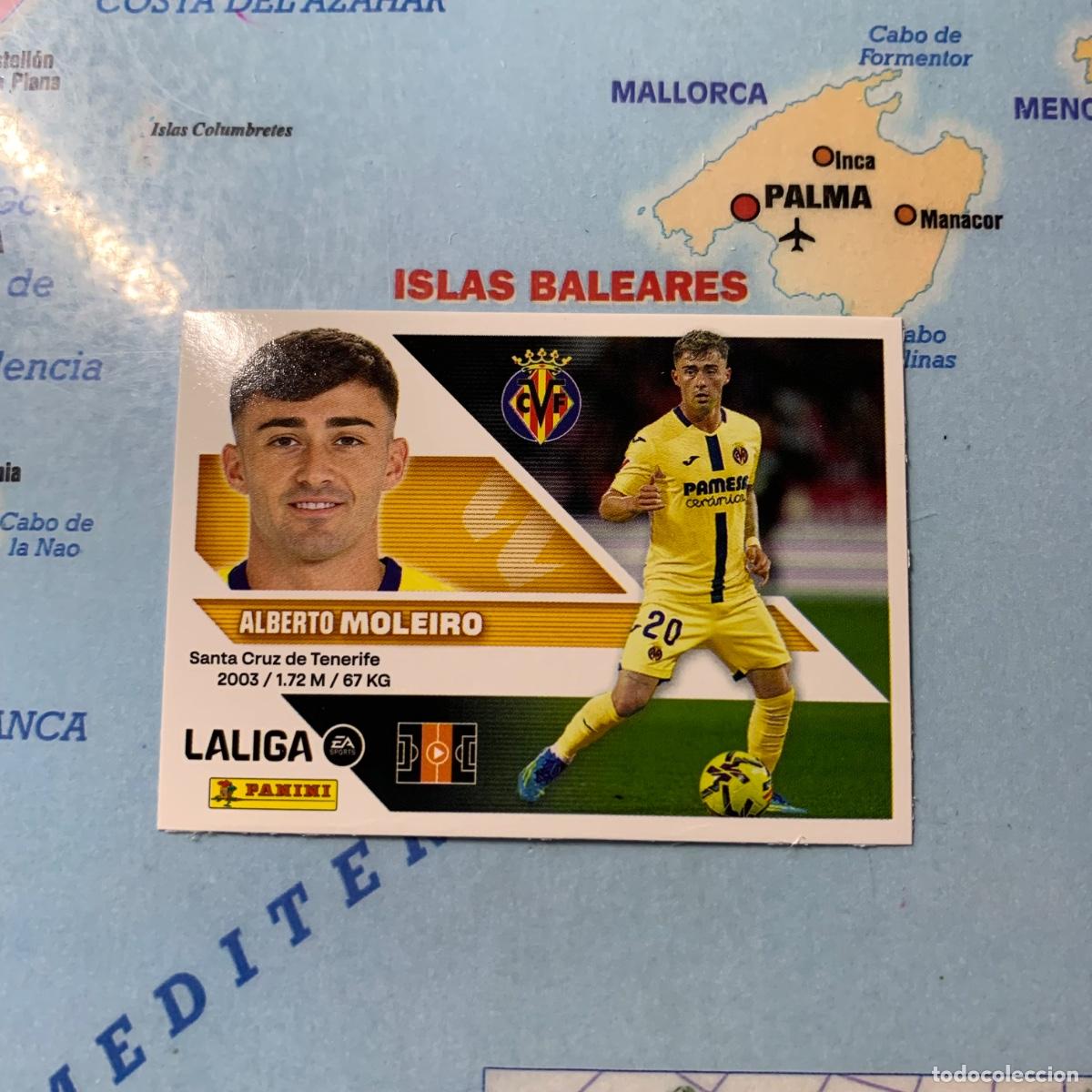 Cromos de f&uacute;tbol: Moleiro n&uacute;mero 14 del Villarreal cromo liga este 26-27 2026-2027