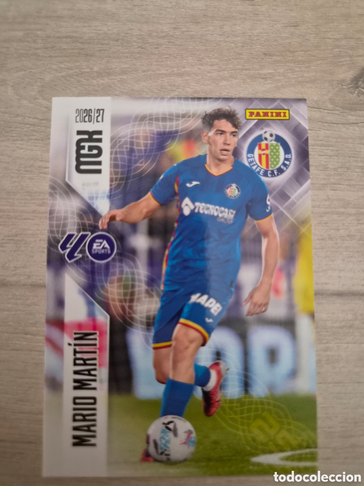Cromos de f&uacute;tbol: N&deg;190 Getafe Mario Mart&iacute;n Megacracks 26/27