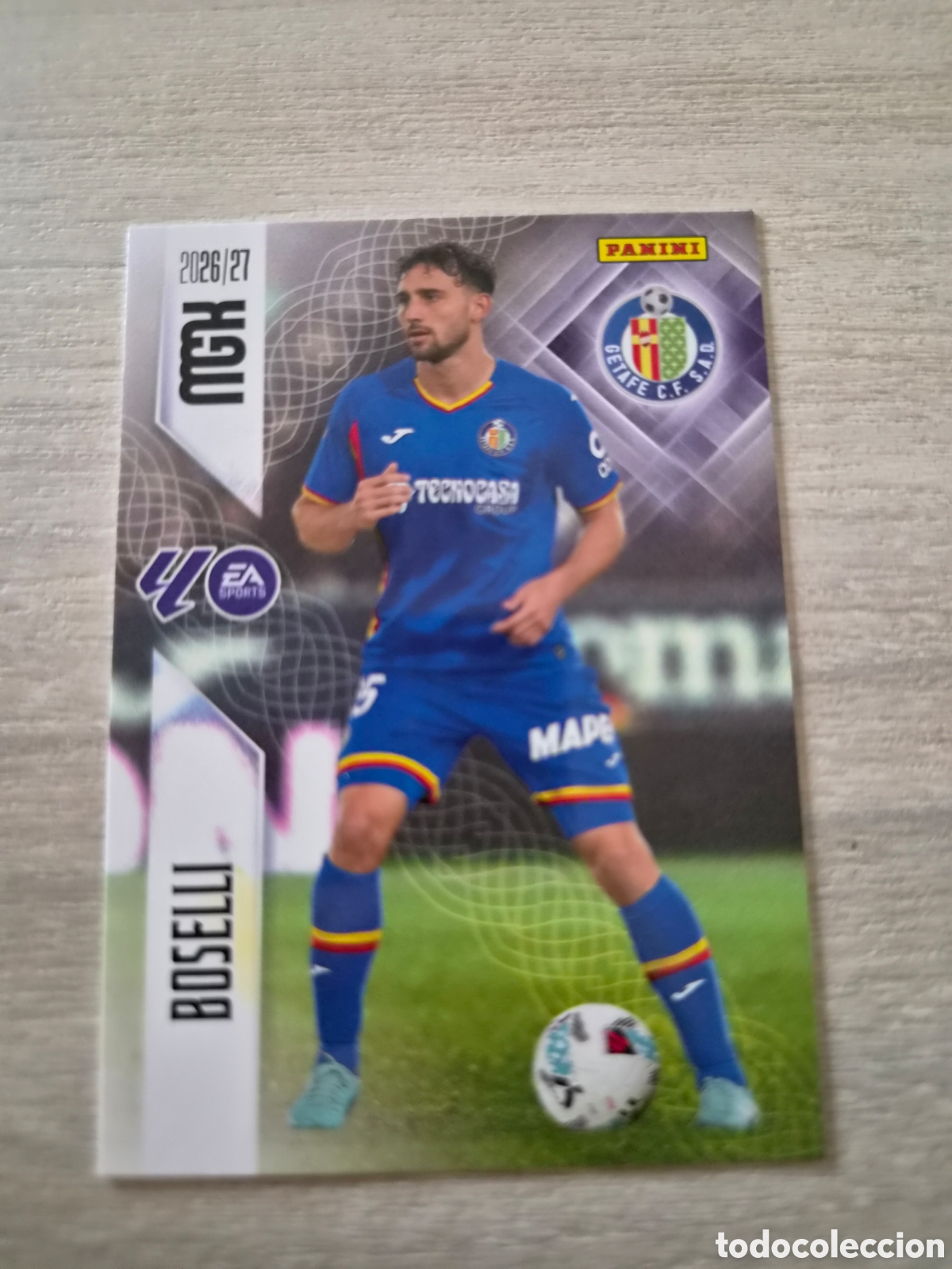 Cromos de f&uacute;tbol: N&deg;186 Getafe Boselli Megacracks 26/27