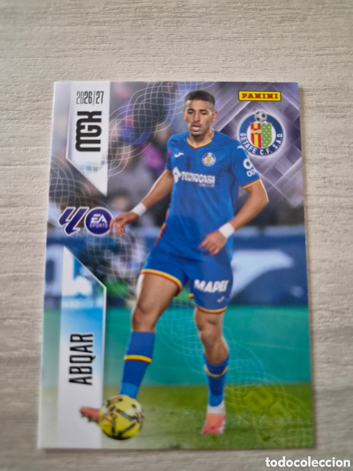 Cromos de f&uacute;tbol: N&deg;187 Getafe Abqar Megacracks 26/27