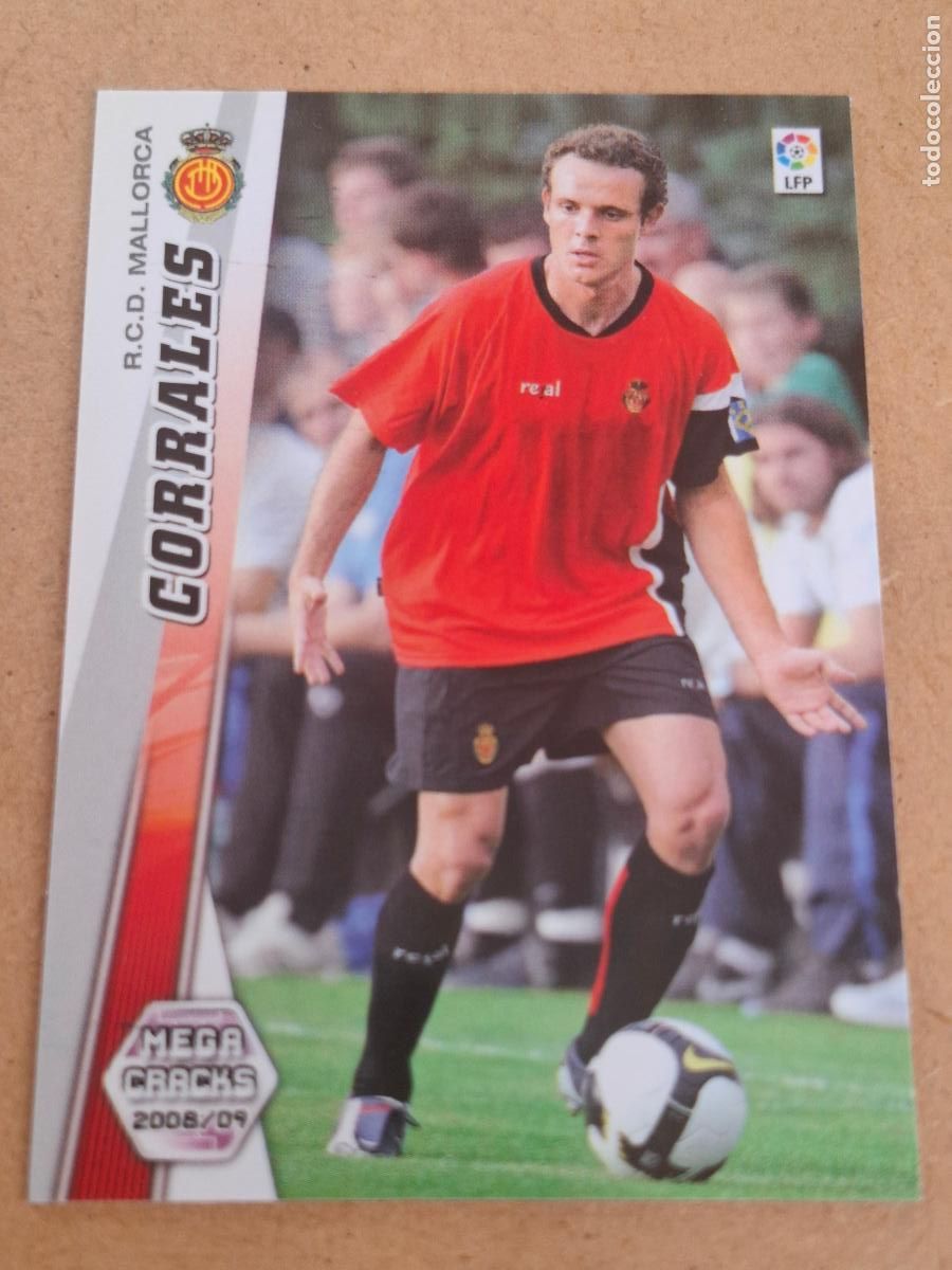 Cromos de f&uacute;tbol: MEGACRACKS 2008 2009 08 09 - PANINI - 186 CORRALES - RCD. MALLORCA